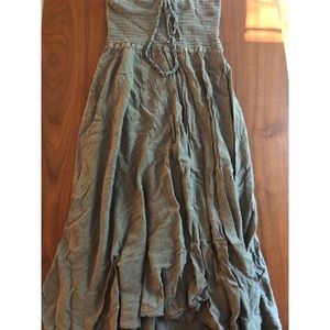 Halter midi dress